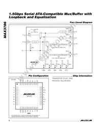 MAX3786UTJ+T Datasheet Page 8