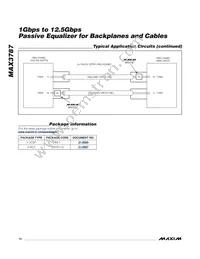 MAX3787ABL+T Datasheet Page 14