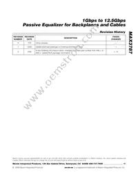 MAX3787ABL+T Datasheet Page 15