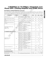 MAX3798ETJ+T Datasheet Page 3