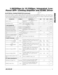 MAX3798ETJ+T Datasheet Page 5