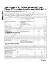 MAX3798ETJ+T Datasheet Page 6