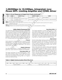 MAX3798ETJ+T Datasheet Page 20