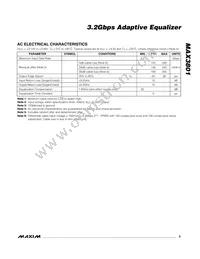 MAX3801UTG+T Datasheet Page 3