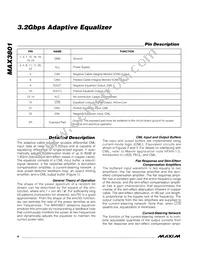 MAX3801UTG+T Datasheet Page 6