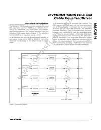 MAX3814CHJ+ Datasheet Page 7