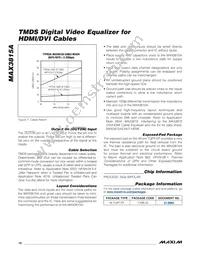 MAX3815ACCM+T Datasheet Page 10