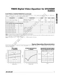 MAX3815CCM+TDG51 Datasheet Page 3
