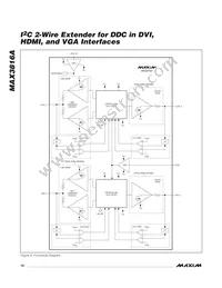 MAX3816ACUE+T Datasheet Page 10