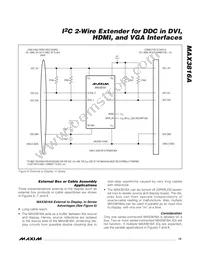 MAX3816ACUE+T Datasheet Page 13