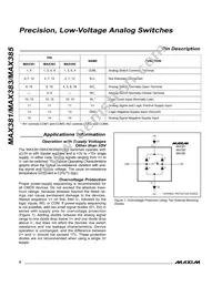 MAX381CSE+T Datasheet Page 8