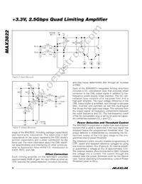 MAX3822UCM+T Datasheet Page 8