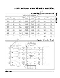 MAX3822UCM+T Datasheet Page 11