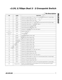 MAX3840ETJ+TG035 Datasheet Page 5