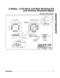MAX3877EHJ+T Datasheet Page 15