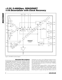 MAX3880ECB+TD Datasheet Page 6