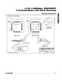 MAX3880ECB+TD Datasheet Page 11