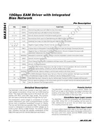 MAX3941ETG+T Datasheet Page 8