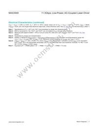 MAX3949ETE+T Datasheet Page 7