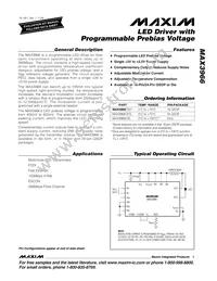 MAX3966C/D Datasheet Cover