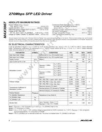 MAX3967AE/D Datasheet Page 2