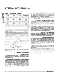 MAX3967AE/D Datasheet Page 8