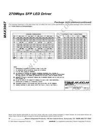 MAX3967AE/D Datasheet Page 14