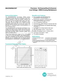 MAX397C/D Datasheet Cover