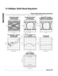 MAX3980UTH+T Datasheet Page 4