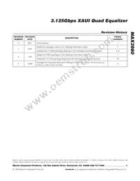 MAX3980UTH+T Datasheet Page 9
