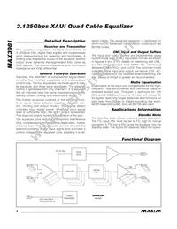 MAX3981UTH+T Datasheet Page 6