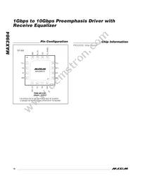 MAX3984UTE+T Datasheet Page 16