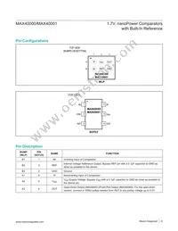 MAX40001ANT12+ Datasheet Page 9