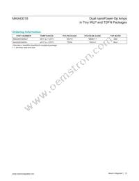 MAX40018ANA+ Datasheet Page 12