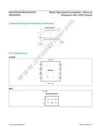 MAX40026ATA/VY+ Datasheet Page 7