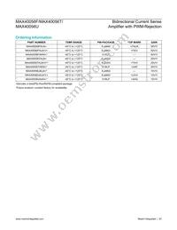 MAX40056FAUA+ Datasheet Page 20