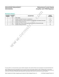 MAX40056FAUA+ Datasheet Page 21