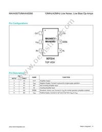 MAX40075AUT+ Datasheet Page 8
