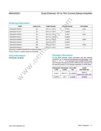 MAX40201WAWA+T Datasheet Page 11