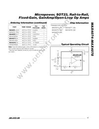 MAX4077EUA-T Datasheet Page 17