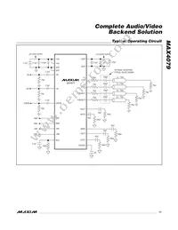 MAX4079CUG+T Datasheet Page 11