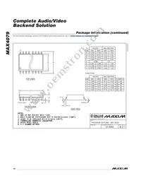 MAX4079CUG+T Datasheet Page 14