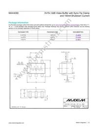 MAX4090EXT+ Datasheet Page 12