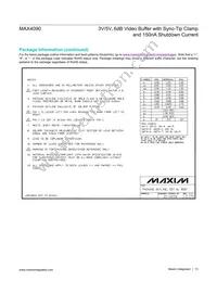 MAX4090EXT+ Datasheet Page 13