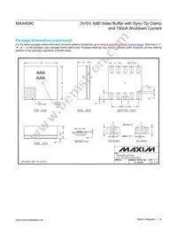 MAX4090EXT+ Datasheet Page 14