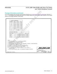 MAX4090EXT+ Datasheet Page 15