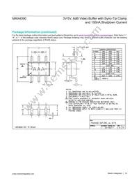 MAX4090EXT+ Datasheet Page 16