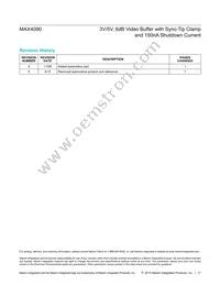 MAX4090EXT+ Datasheet Page 17