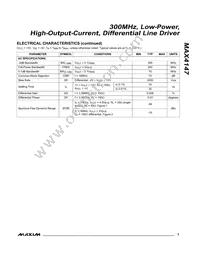 MAX4147ESD+T Datasheet Page 3