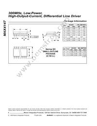 MAX4147ESD+T Datasheet Page 8